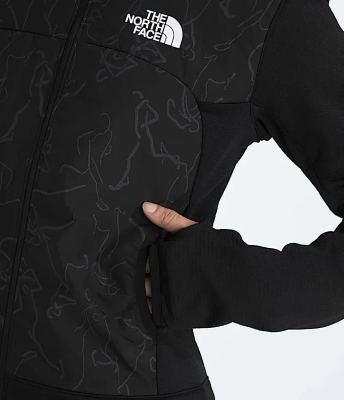 Kurtka damska Winter Warm Pro — nadruk