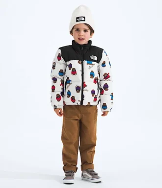 Kurtka dziecięca 1996 Retro Nuptse — nadruk