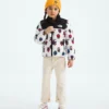 Kurtka dziecięca 1996 Retro Nuptse — nadruk