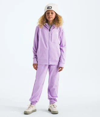 Kurtka z kapturem i zamkiem błyskawicznym TNF™ Performance Fleece dla chłopców i dziewcząt