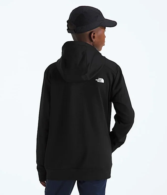 Kurtka z kapturem i zamkiem błyskawicznym TNF™ Performance Fleece dla chłopców i dziewcząt