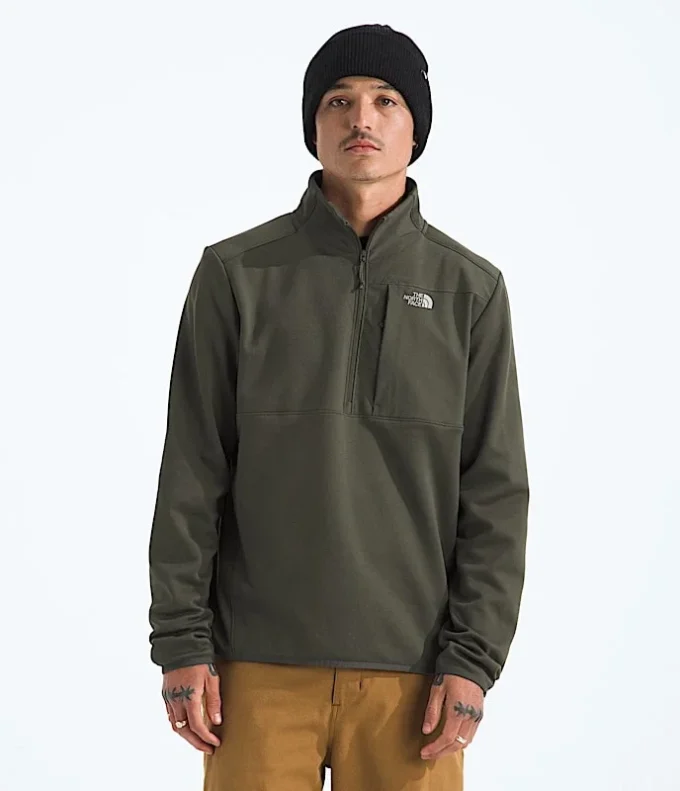 Męska bluza polarowa TNF™ Performance z zamkiem 1/2