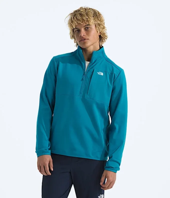 Męska bluza polarowa TNF™ Performance z zamkiem 1/2