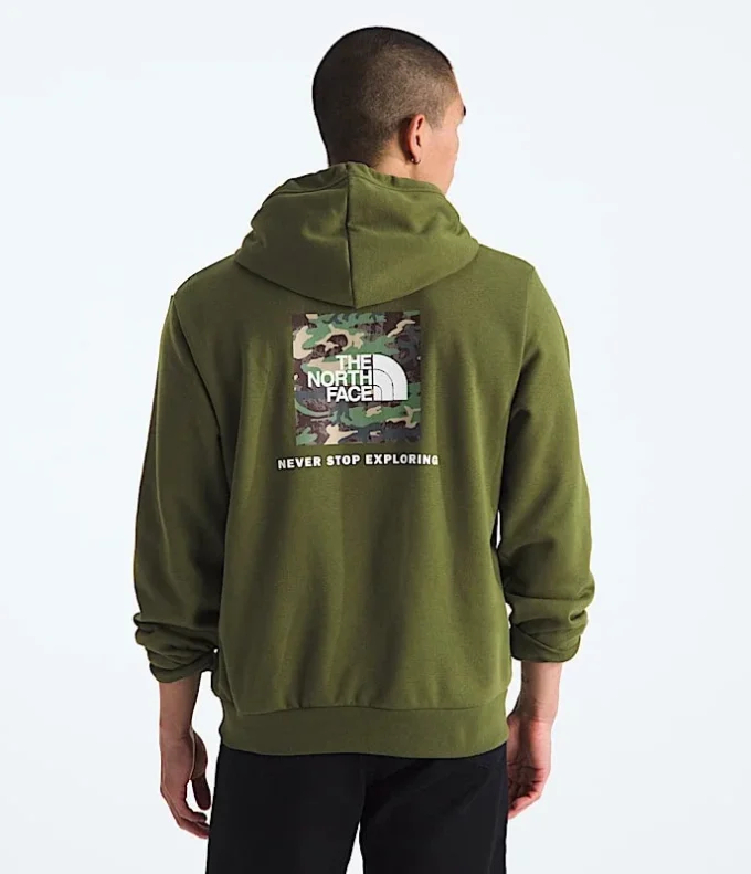 Męska bluza z kapturem Evolution Box Camo Fill — grafika