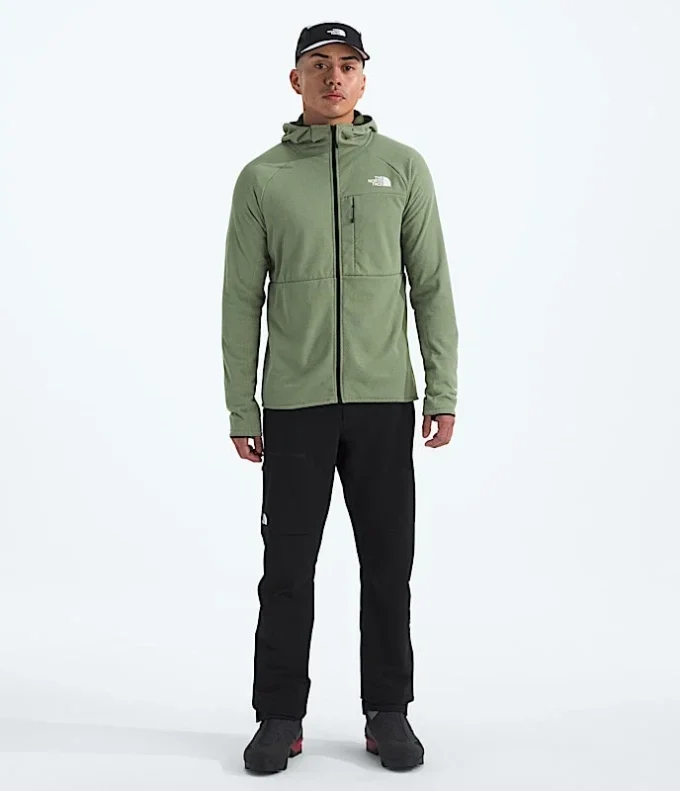 Męska bluza z kapturem Summit Series FUTUREFLEECE™ z zamkiem na całej długości