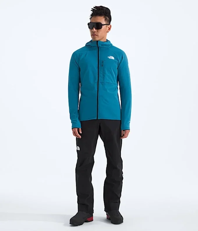 Męska bluza z kapturem Summit Series FUTUREFLEECE™ z zamkiem na całej długości