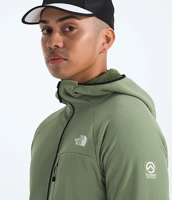 Męska bluza z kapturem Summit Series FUTUREFLEECE™ z zamkiem na całej długości