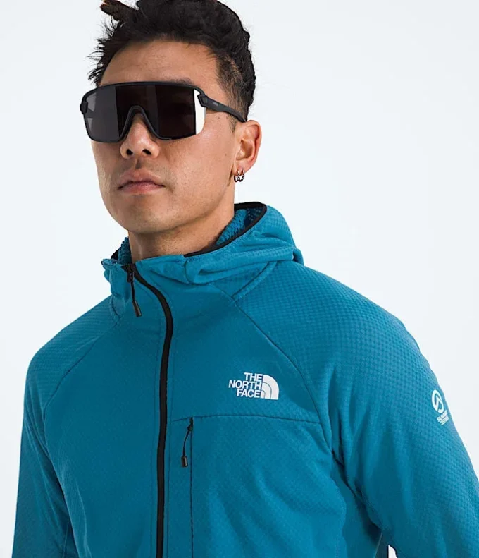Męska bluza z kapturem Summit Series FUTUREFLEECE™ z zamkiem na całej długości