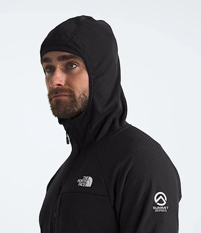 Męska bluza z kapturem Summit Series FUTUREFLEECE™ z zamkiem na całej długości