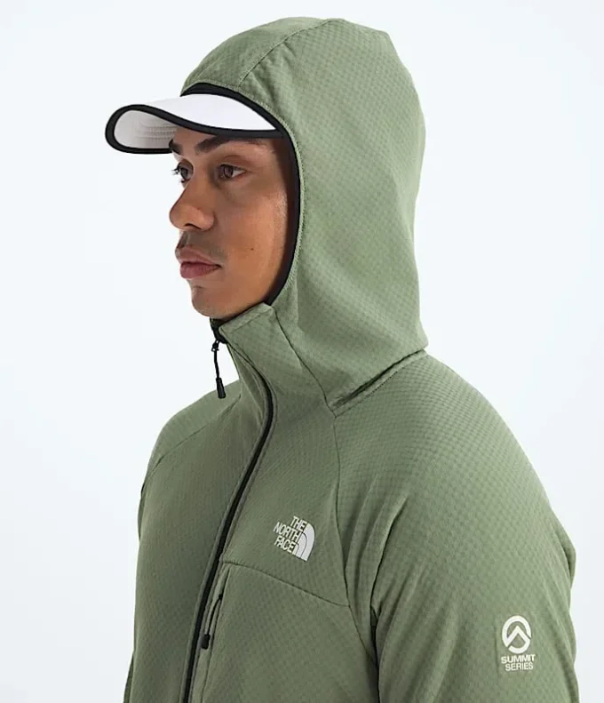 Męska bluza z kapturem Summit Series FUTUREFLEECE™ z zamkiem na całej długości