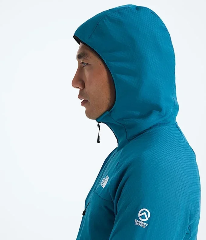 Męska bluza z kapturem Summit Series FUTUREFLEECE™ z zamkiem na całej długości
