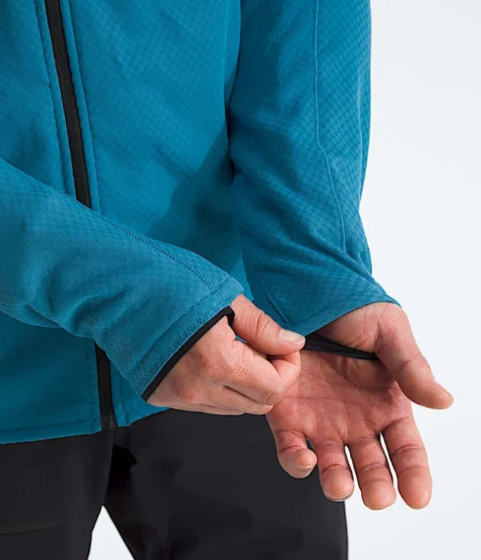 Męska bluza z kapturem Summit Series FUTUREFLEECE™ z zamkiem na całej długości