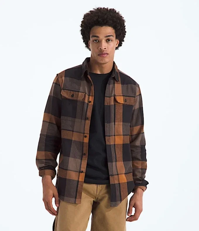 Męska koszula flanelowa Arroyo — w kratę
