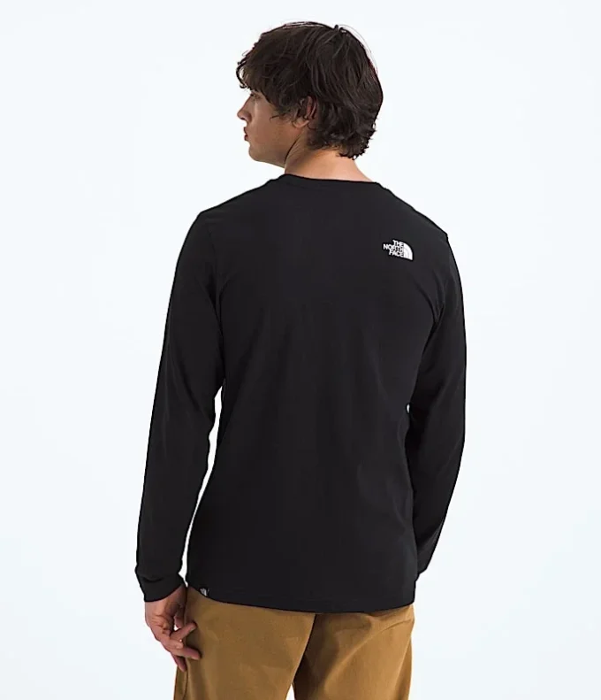 Męska koszulka z długim rękawem Simple Dome Tee