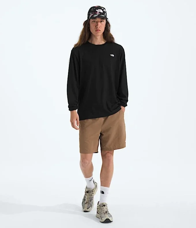 Męska koszulka z długim rękawem TNF™ Essential Simple Dome Relaxed