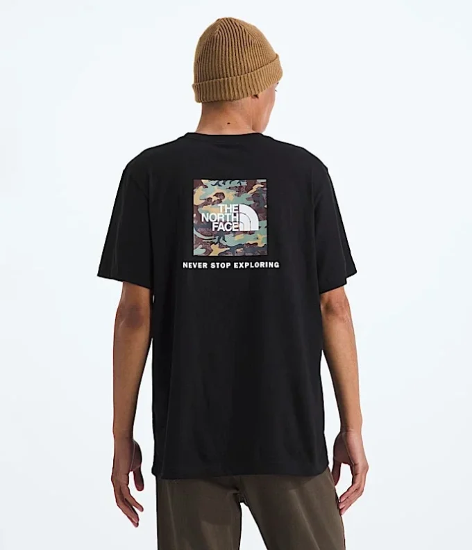 Męska koszulka z krótkim rękawem Evolution Box Camo Fill — grafika
