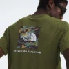 Męska koszulka z krótkim rękawem Evolution Box Camo Fill — grafika