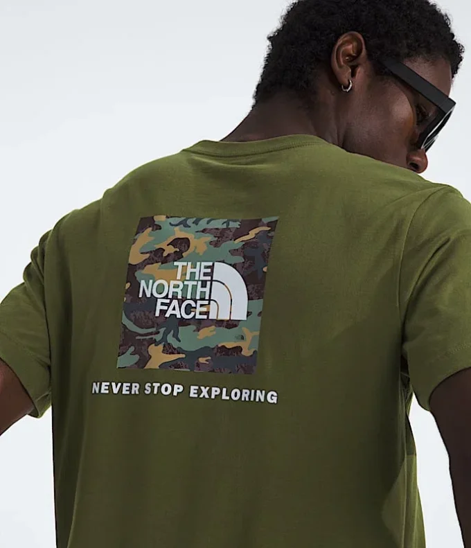 Męska koszulka z krótkim rękawem Evolution Box Camo Fill — grafika