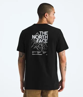 Męska koszulka z krótkim rękawem Evolution Half Dome — grafika
