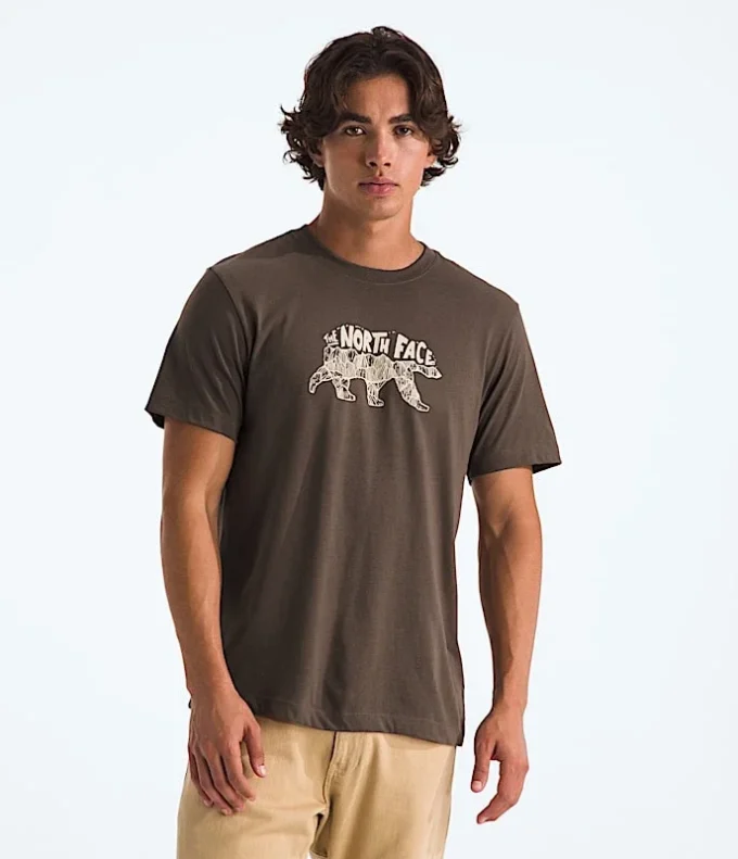 Męska koszulka z krótkim rękawem Evolution TNF™ Bear — grafika