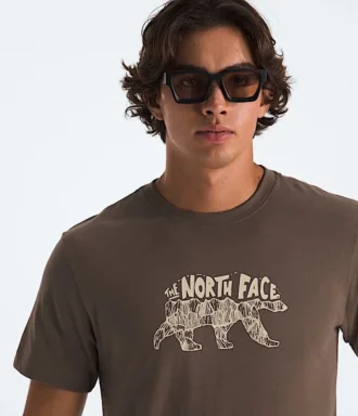 Męska koszulka z krótkim rękawem Evolution TNF™ Bear — grafika