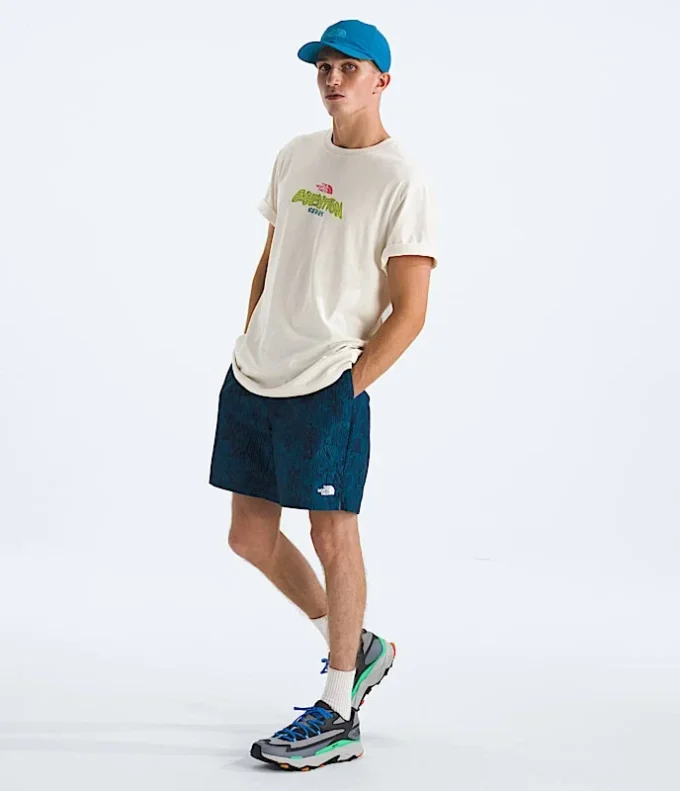 Męska koszulka z krótkim rękawem TNF™ Essential Expedition Series — grafika