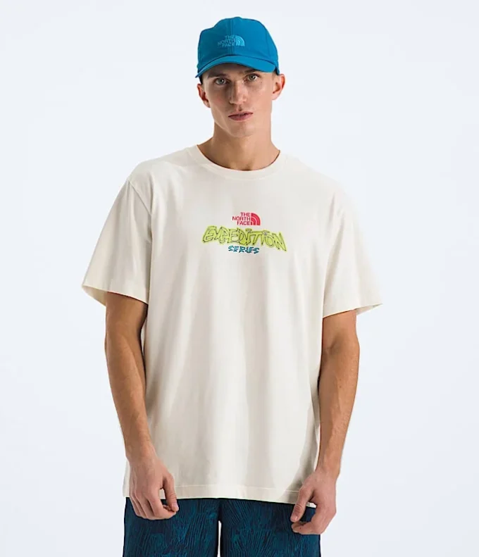 Męska koszulka z krótkim rękawem TNF™ Essential Expedition Series — grafika