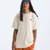 Męska koszulka z krótkim rękawem TNF Red Box Kilimanjaro Heavyweight Tee
