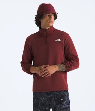 Męski polar Cedar Trail Grid z zamkiem ½-Zip