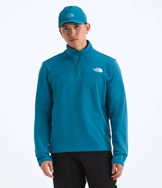 Męski polar Cedar Trail Grid z zamkiem ½-Zip