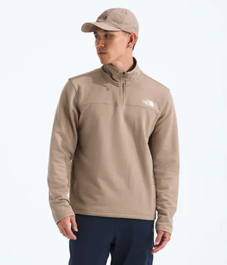 Męski polar Cedar Trail Grid z zamkiem ½-Zip