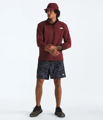 Męski polar Cedar Trail Grid z zamkiem ½-Zip