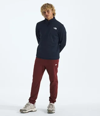 Męski polar Cedar Trail Grid z zamkiem ½-Zip