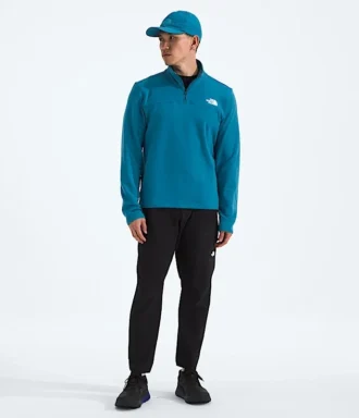Męski polar Cedar Trail Grid z zamkiem ½-Zip