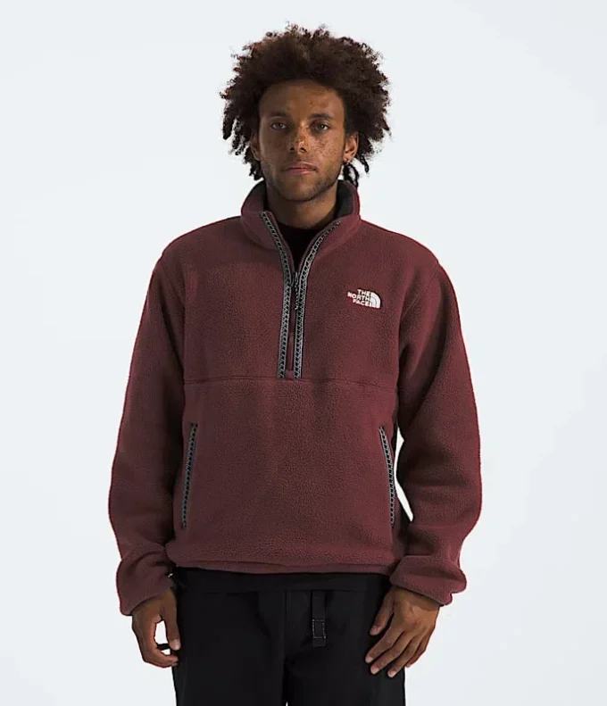 Męski sweter TNF™ Fleeski z zamkiem 1/4