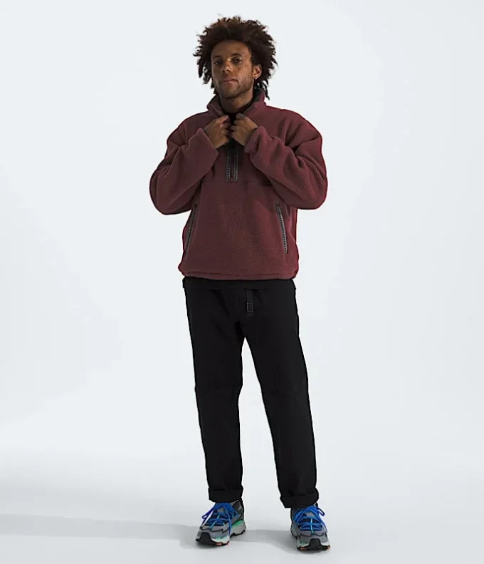 Męski sweter TNF™ Fleeski z zamkiem 1/4
