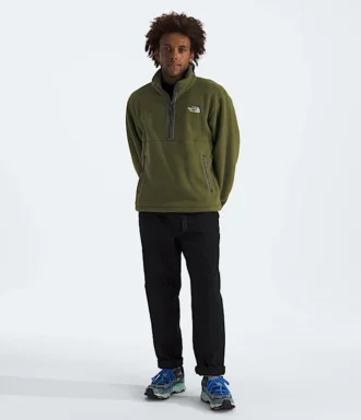 Męski sweter TNF™ Fleeski z zamkiem 1/4