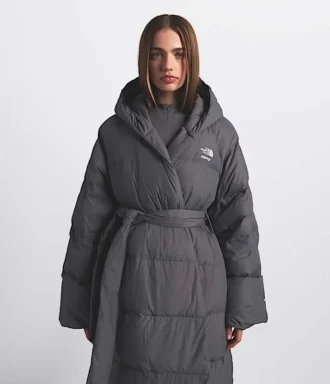 The North Face X SKIMS Damski płaszcz Nuptse Wrap Parka