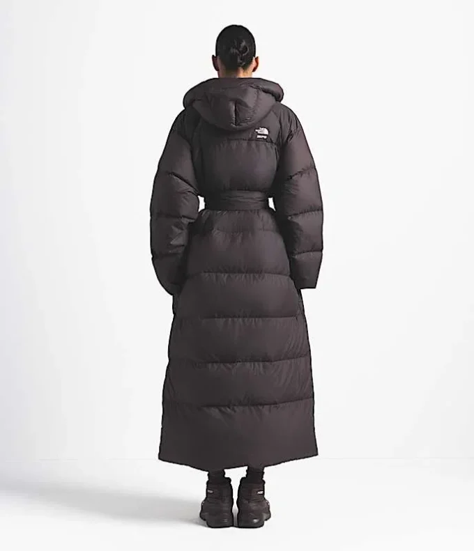 The North Face X SKIMS Damski płaszcz Nuptse Wrap Parka
