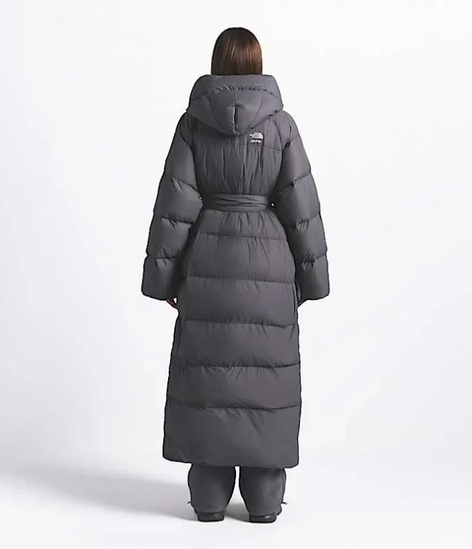 The North Face X SKIMS Damski płaszcz Nuptse Wrap Parka