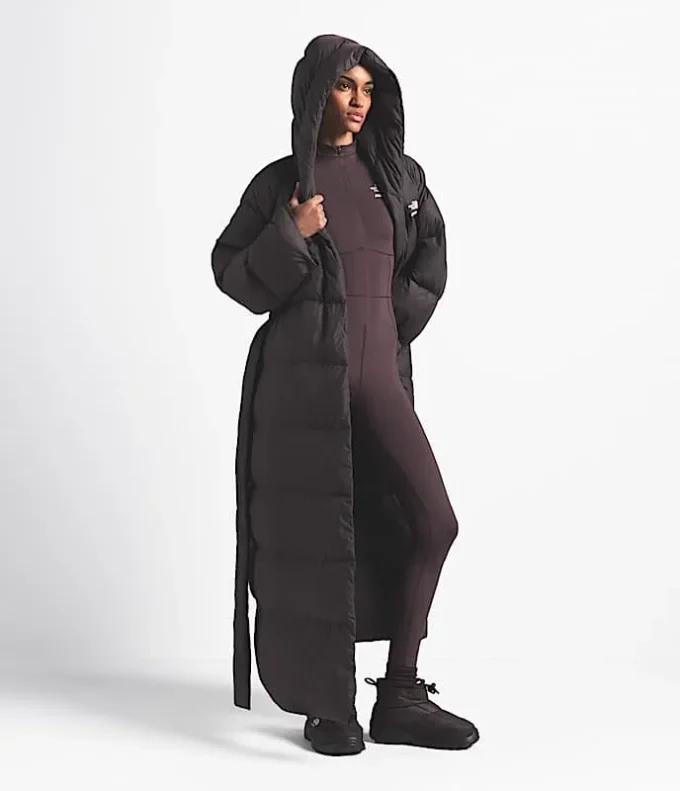 The North Face X SKIMS Damski płaszcz Nuptse Wrap Parka
