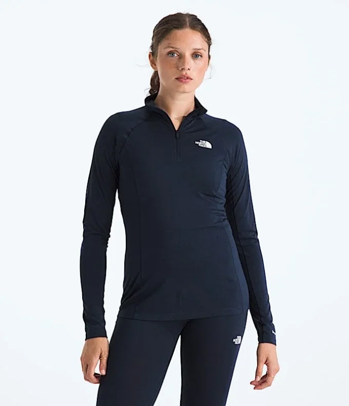 TNF X Smartwool Damski sweter z długim rękawem i zamkiem 1/4 z mieszanki wełny merynosowej 150