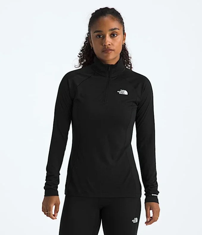 TNF X Smartwool Damski sweter z długim rękawem i zamkiem 1/4 z mieszanki wełny merynosowej 150