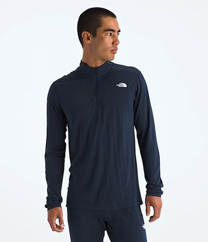 TNF X Smartwool Męska bluza z długim rękawem i zamkiem 1/2 z mieszanki wełny merynosowej