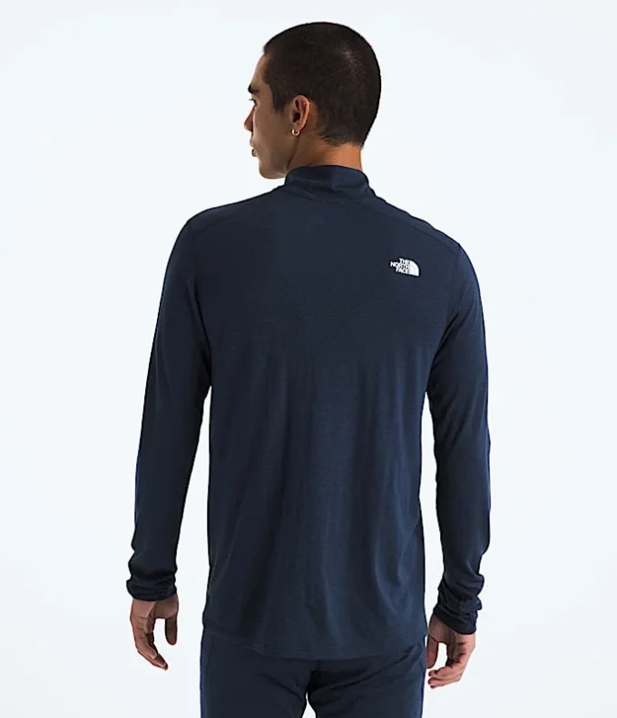 TNF X Smartwool Męska bluza z długim rękawem i zamkiem 1/2 z mieszanki wełny merynosowej